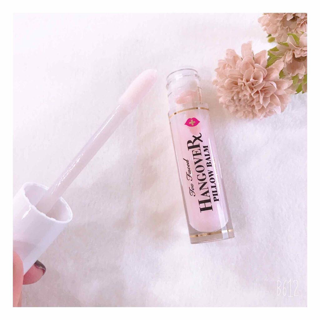 ~トゥー フェイスド ハングオーバー~ ピロー バーム リップ トリートメント/Too Faced/リップ美容液を使ったクチコミ(2枚目)