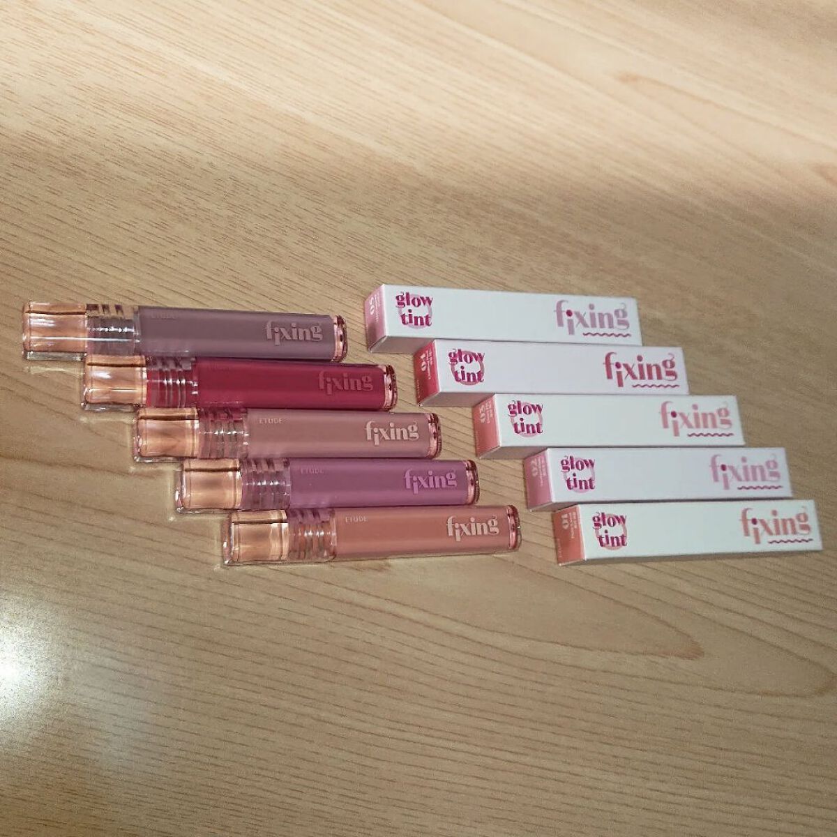 グロウ フィクシングティント/ETUDE/リップティントを使ったクチコミ（3枚目）