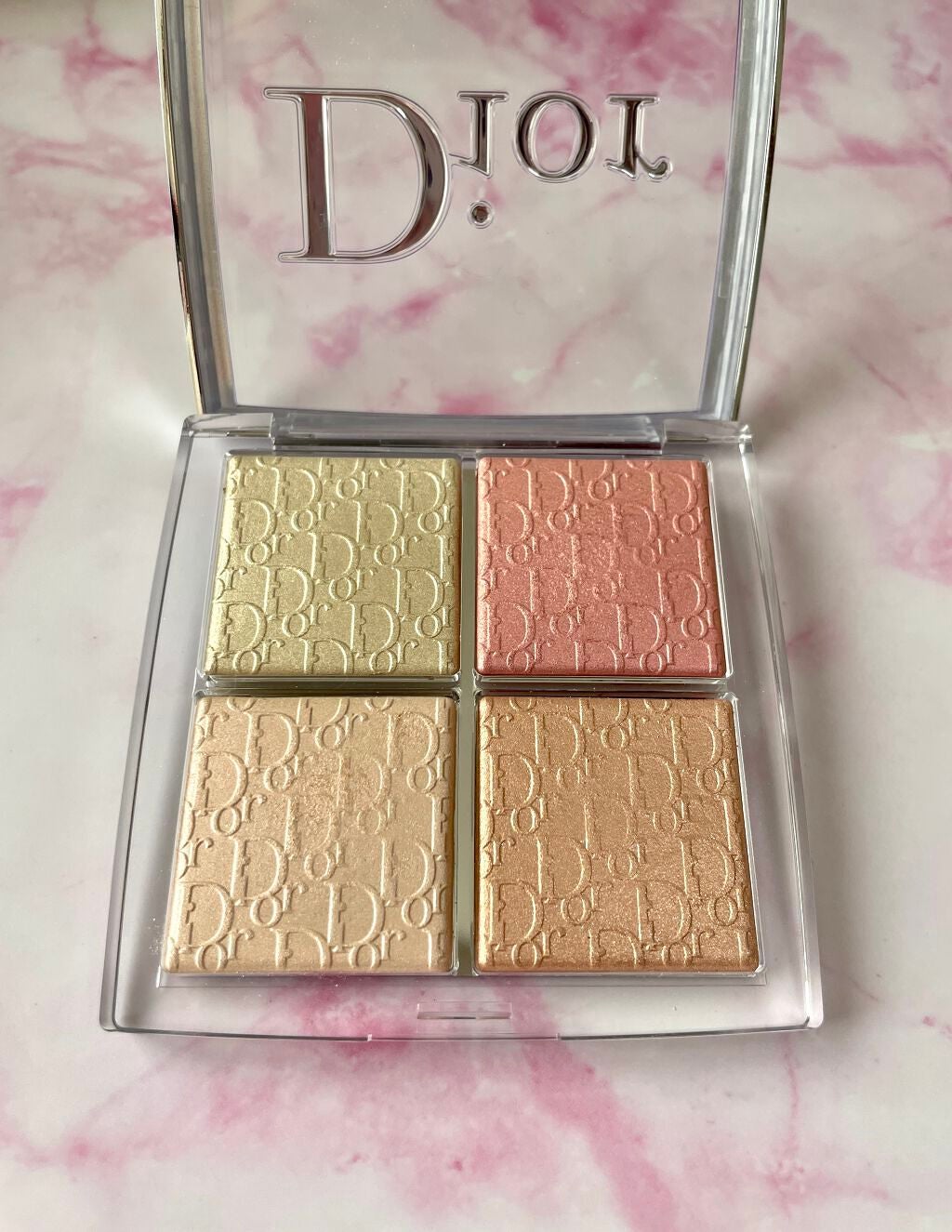 ディオール バックステージ フェイス グロウ パレット/Dior/ハイライトを使ったクチコミ(2枚目)