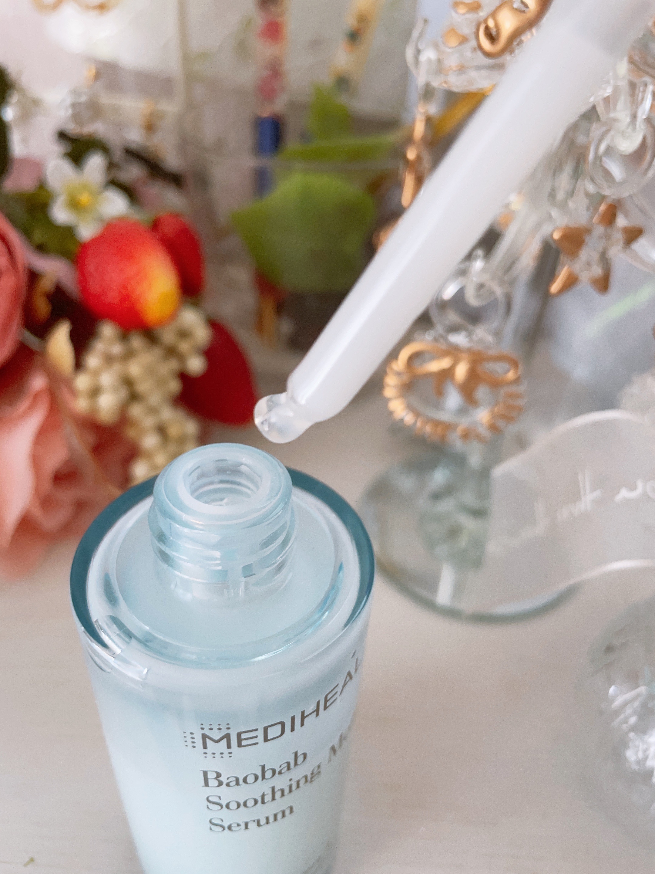 バオバブスージングモイスチャーセラム/MEDIHEAL/美容液を使ったクチコミ（2枚目）