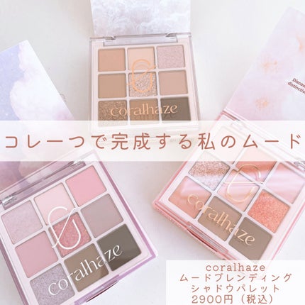 ムードブレンディングシャドウパレット/Coralhaze/アイシャドウパレットを使ったクチコミ(2枚目)