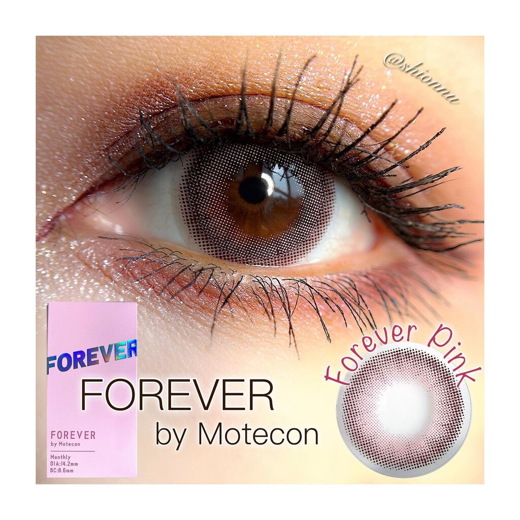 フォーエバー バイ モテコン/モテコン/カラーコンタクトレンズを使ったクチコミ(1枚目)
