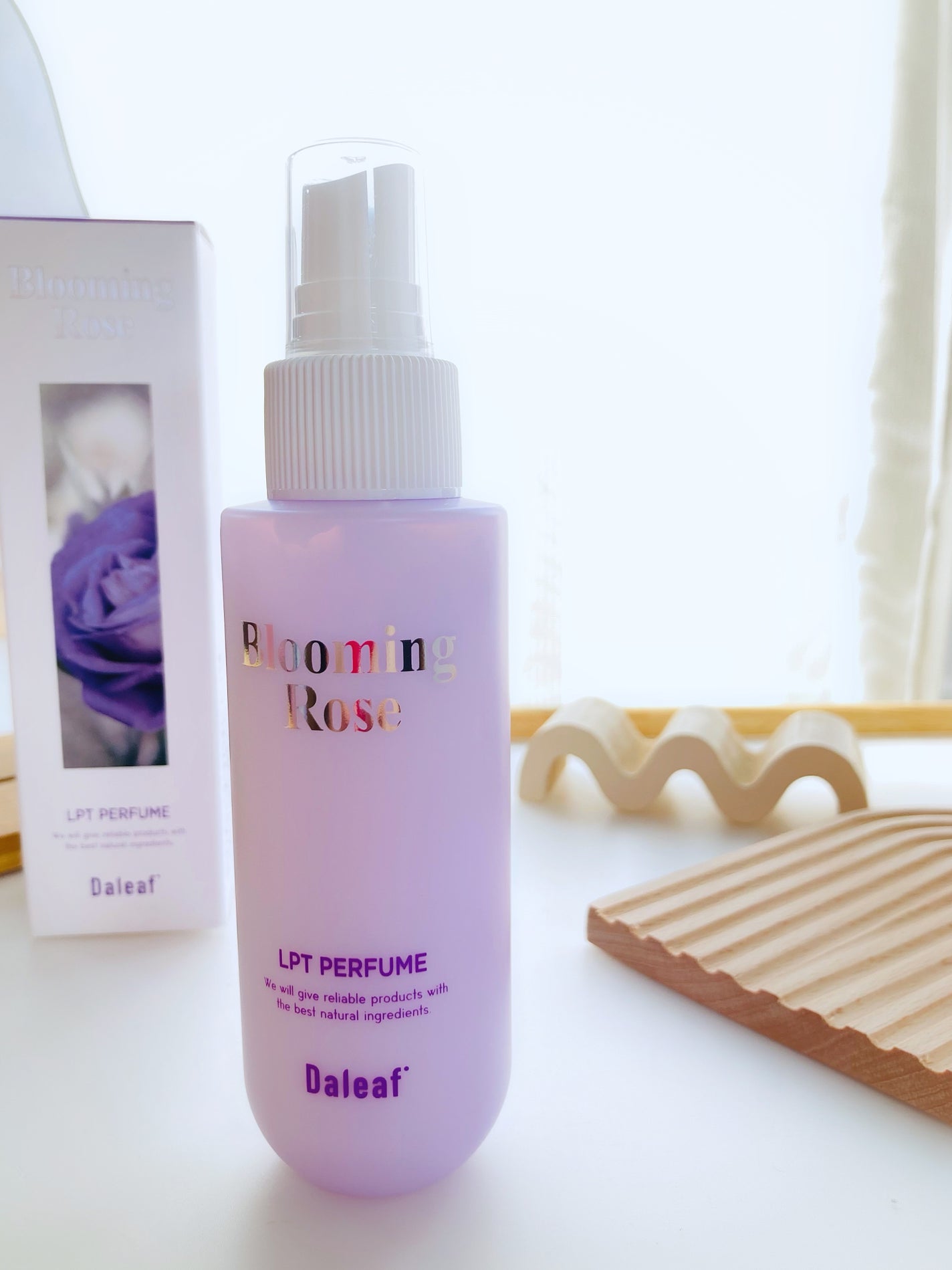 パフュームヘアパックインミスト Pink Breeze/Daleaf/アウトバストリートメントを使ったクチコミ(4枚目)