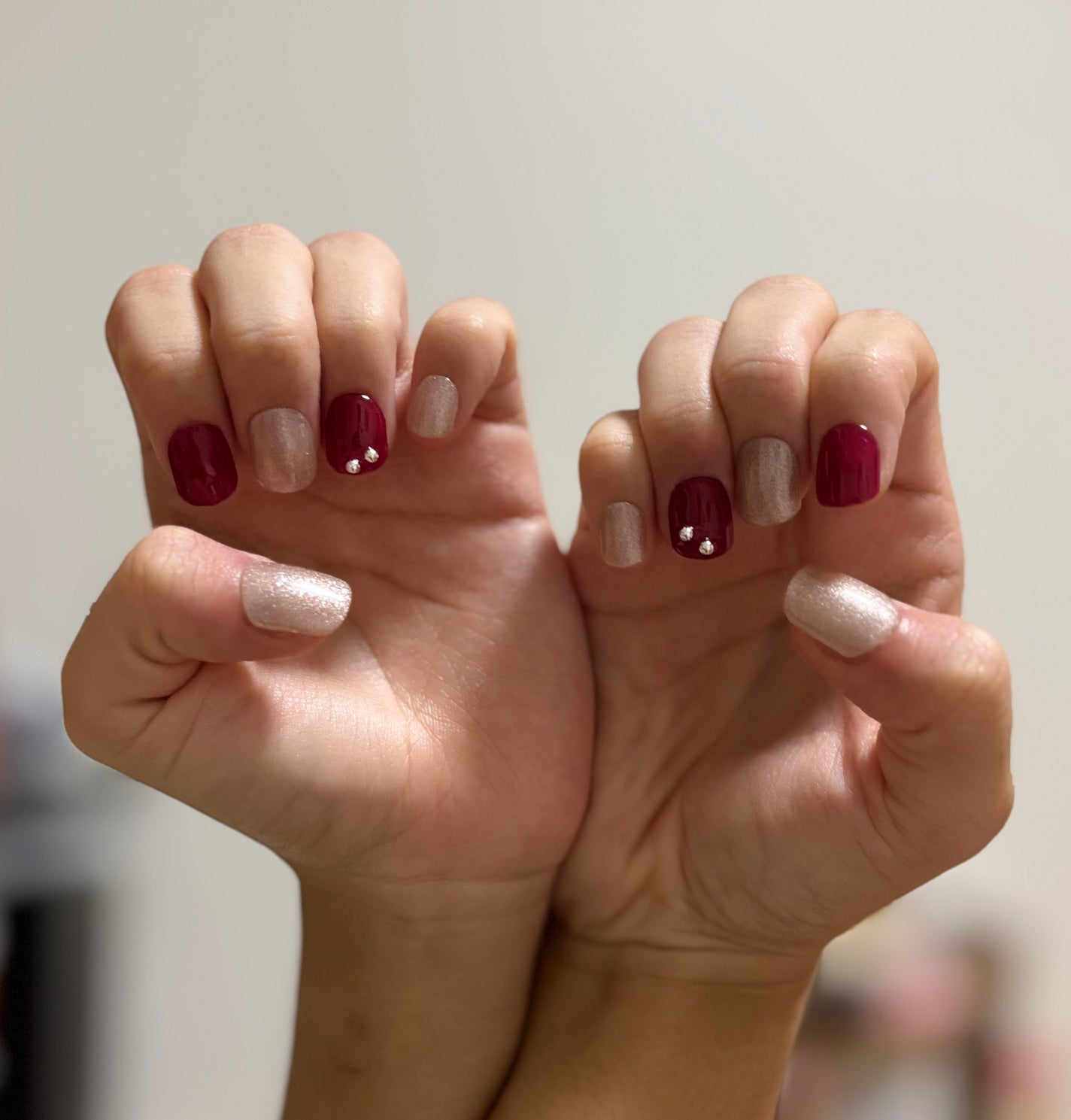 ジェルネイル(ライト対応)/セリア/ジェルネイルを使ったクチコミ(3枚目)