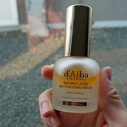 ホワイトトリュフダブルレイヤーリバイタライジングセラム/ダルバ/美容液を使ったクチコミ(1枚目)