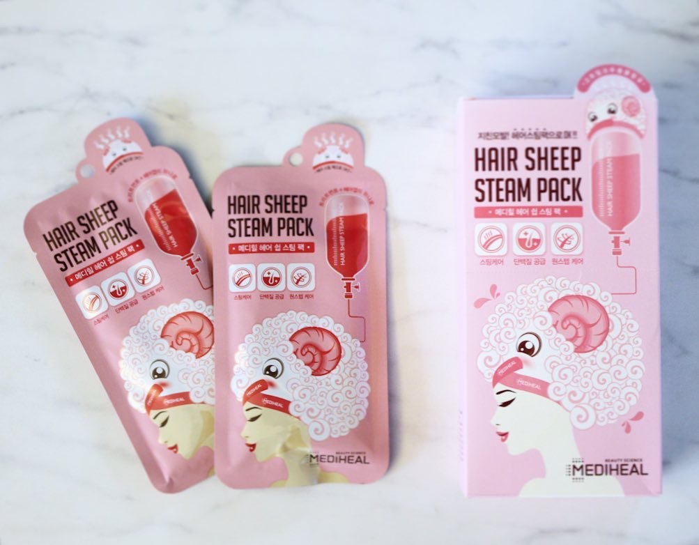 ヘア シープ スチームパック/MEDIHEAL/ヘアマスク・ヘアパックを使ったクチコミ（1枚目）