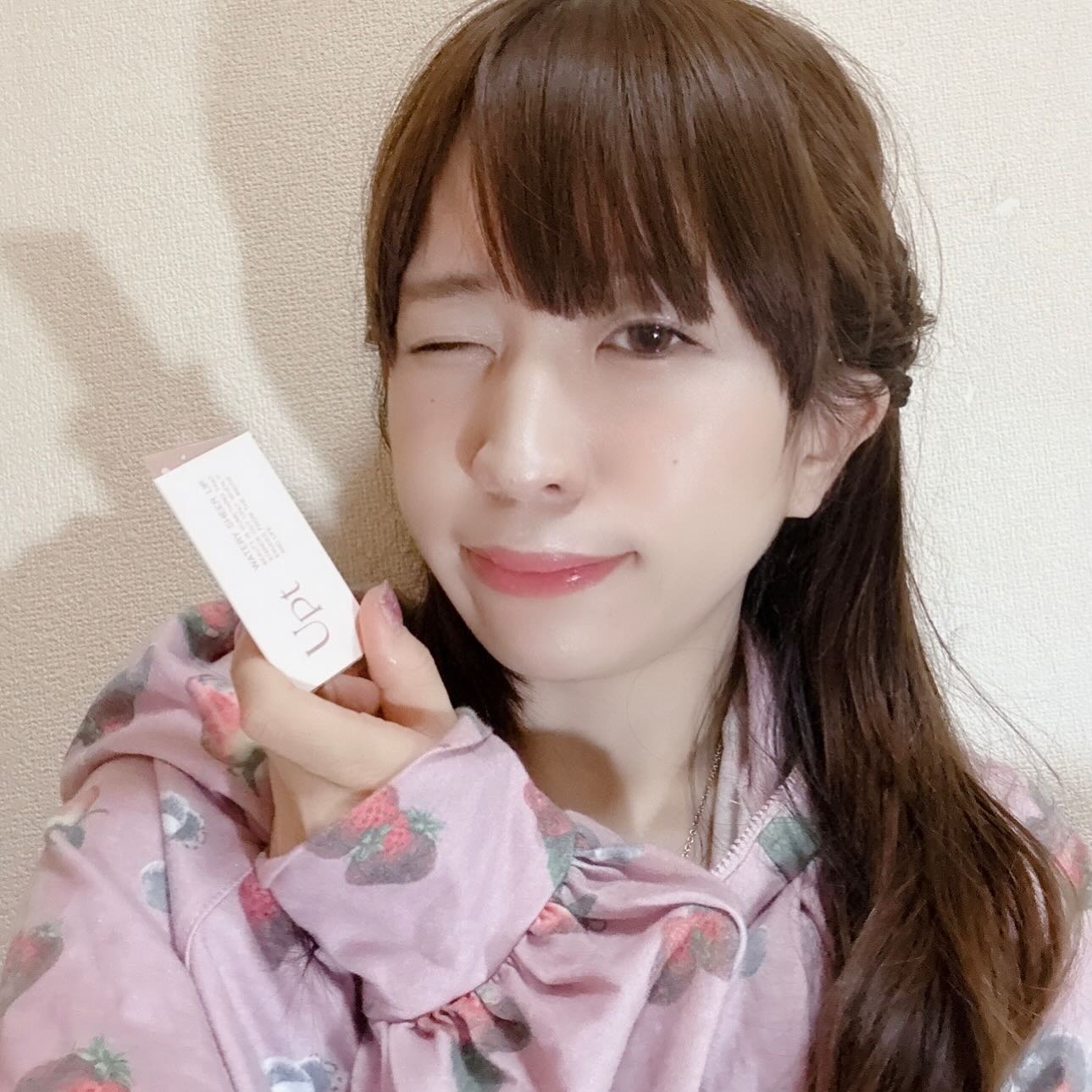 Upt GLOSSY LIP SERUM  dewy shell /Upt/リップケアを使ったクチコミ（2枚目）