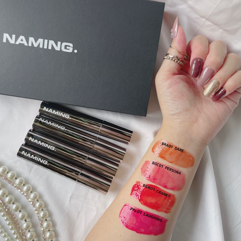 デューイ グロウ リップ ティント/NAMING./リップティントを使ったクチコミ(5枚目)