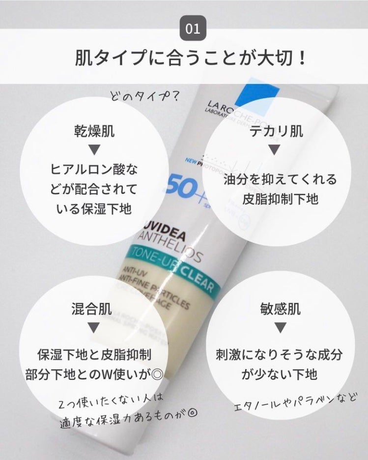 ケー on LIPS 「今日は下地の選び方のご紹介です☺️✨@yo_cosme_093..」(3枚目)