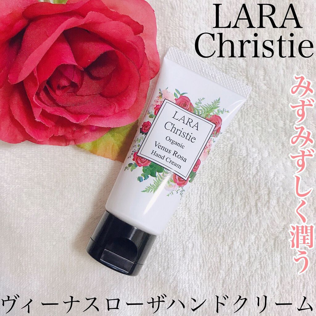 ハンドクリーム ヴィーナスローザ/LARA Christie/ハンドクリームを使ったクチコミ(1枚目)