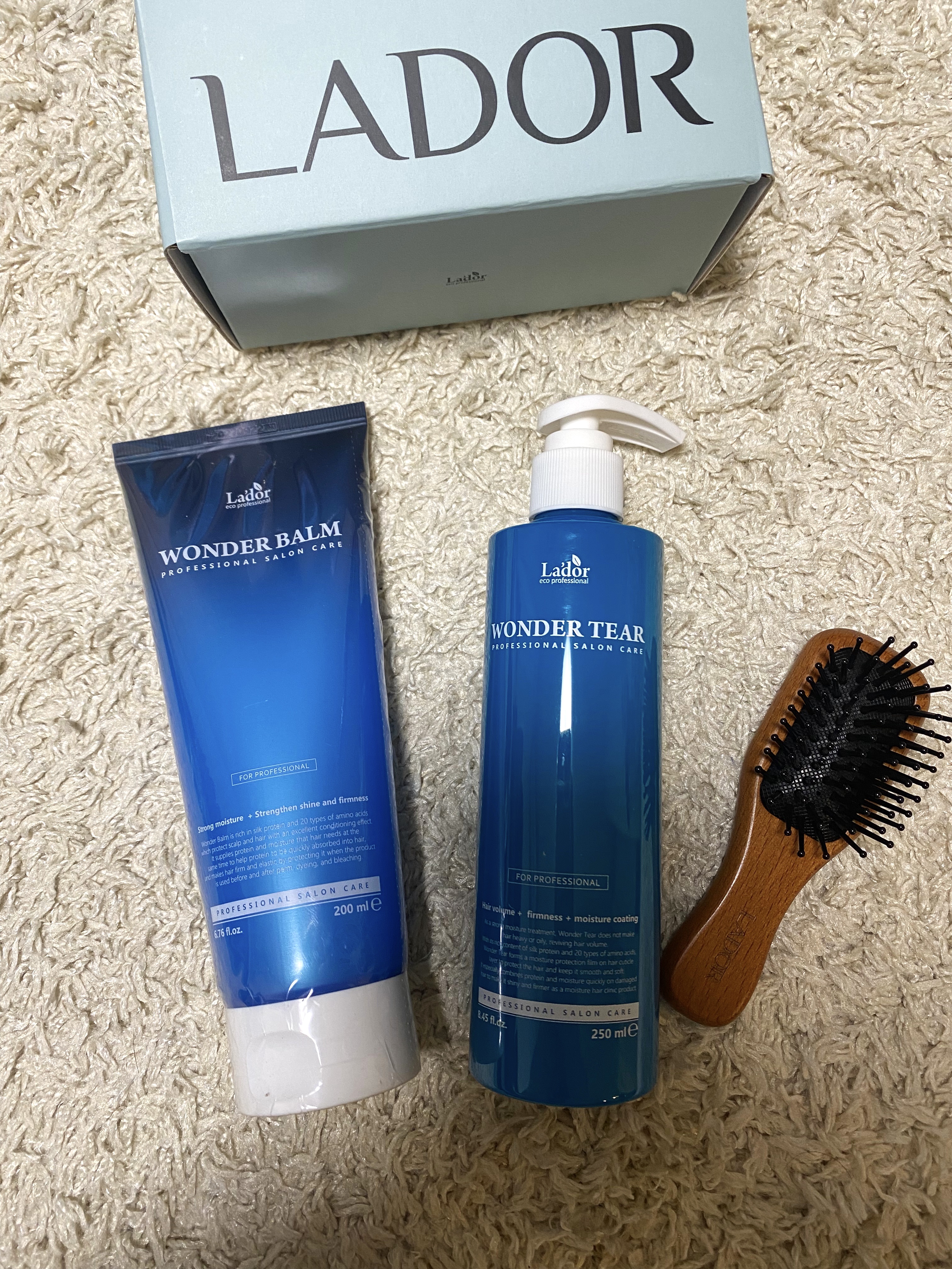 WONDER BALM/La'dor/洗い流すヘアトリートメントを使ったクチコミ（1枚目）