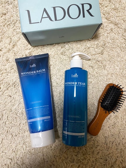 WONDER BALM/La'dor/洗い流すヘアトリートメントを使ったクチコミ(1枚目)