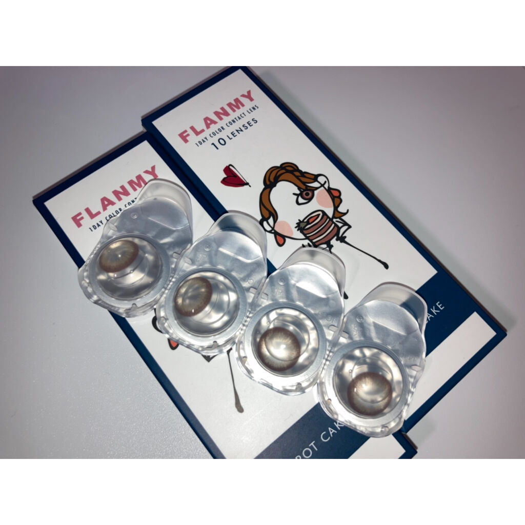FLANMY 1day キャロットケーキ/FLANMY/ワンデー（１DAY）カラコンを使ったクチコミ（1枚目）