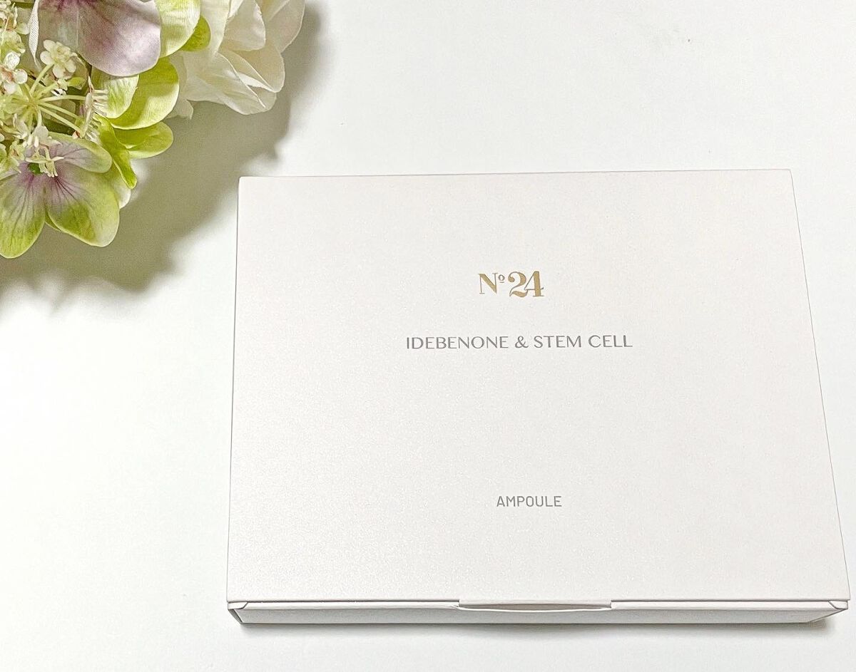 イデベノン&ステムセルアンプル/No.24 /美容液を使ったクチコミ（2枚目）