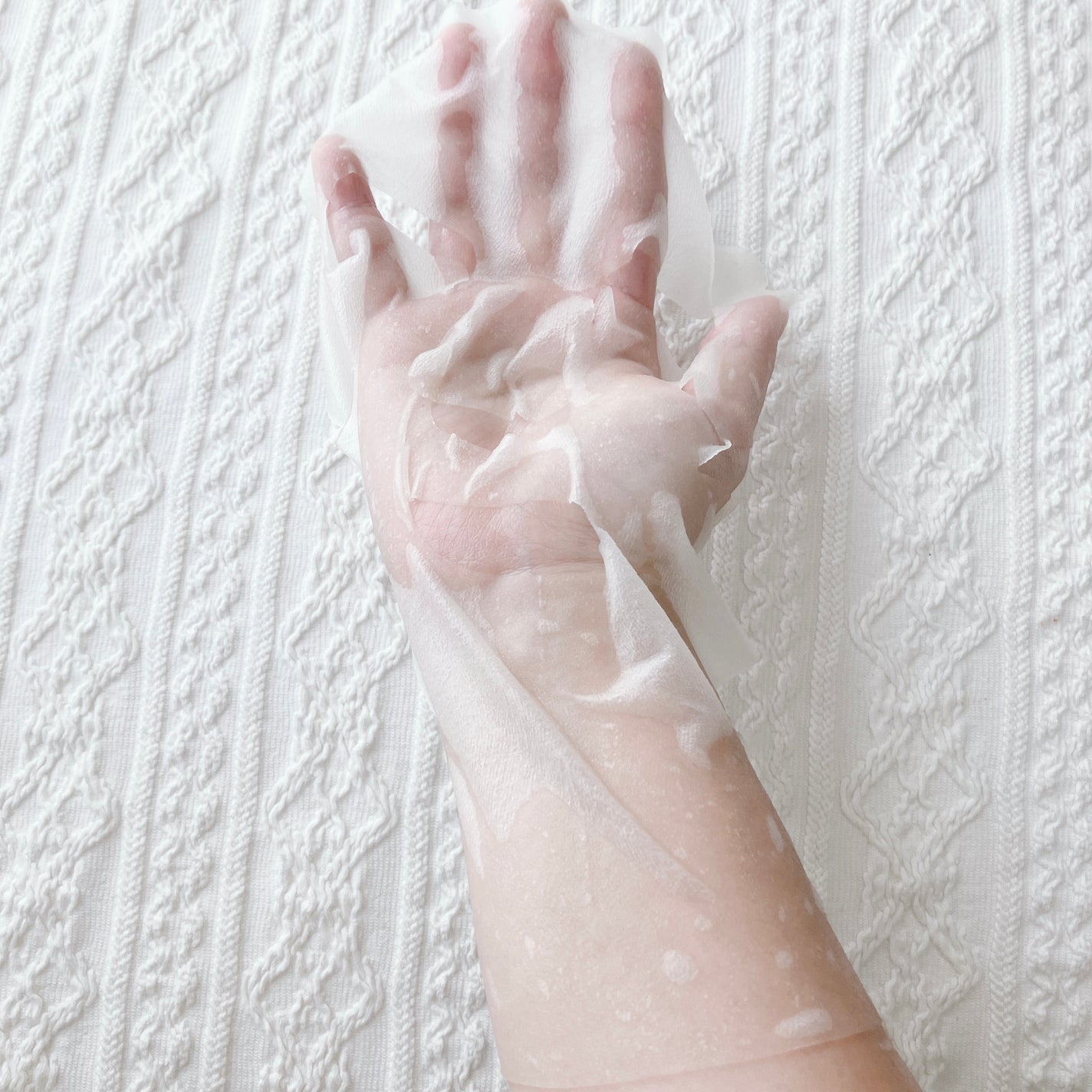 newtra vc10 フェイスマスク/newtra vc/シートマスク・パックを使ったクチコミ(2枚目)