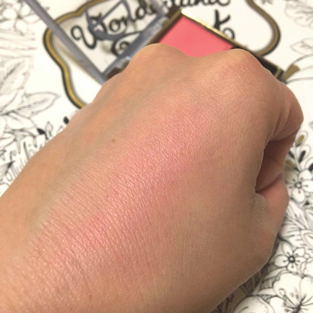 スキニーリッチチーク/excel/パウダーチークを使ったクチコミ(3枚目)