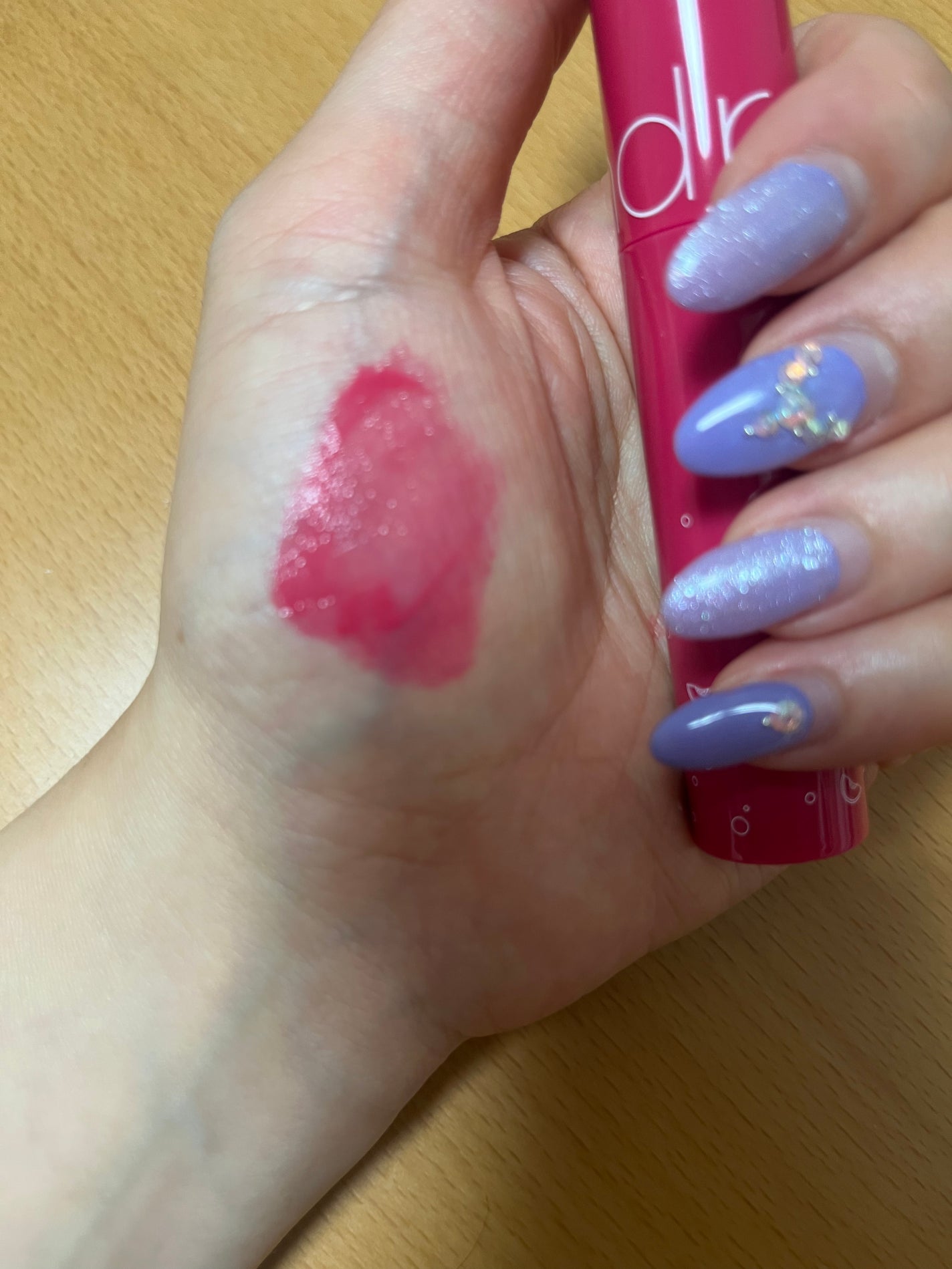 ジューシーラスティングティント/rom&nd/リップティントを使ったクチコミ(3枚目)