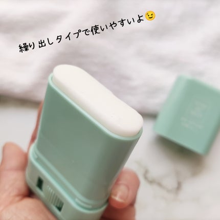 クリアUVスティック H/Mother&Daughter/日焼け止めスティックを使ったクチコミ(5枚目)