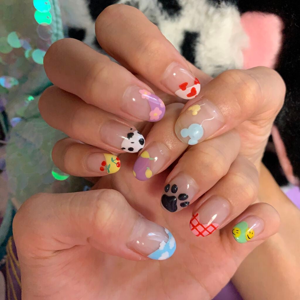 カラフルネイルズ/キャンメイク/マニキュアを使ったクチコミ(1枚目)
