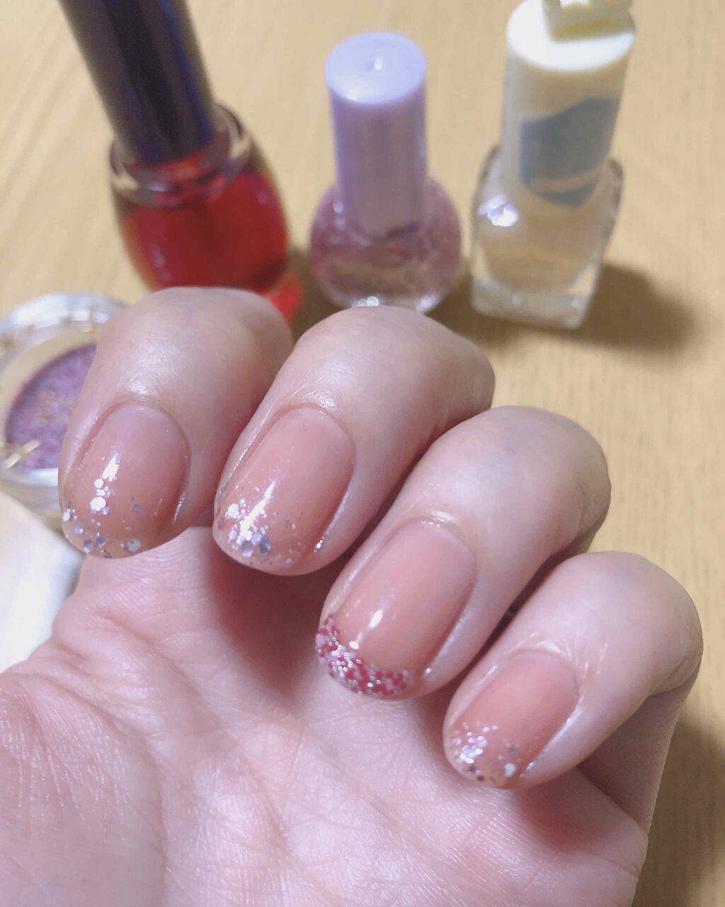 TSネイルポリッシュ/セリア/マニキュアを使ったクチコミ（2枚目）