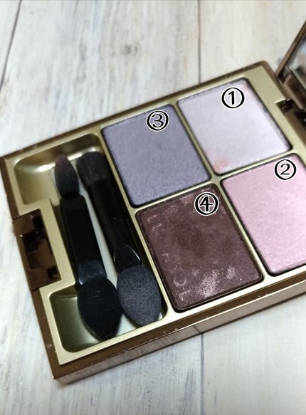 シャインフォールアイズ/LUNASOL/アイシャドウパレットを使ったクチコミ(2枚目)