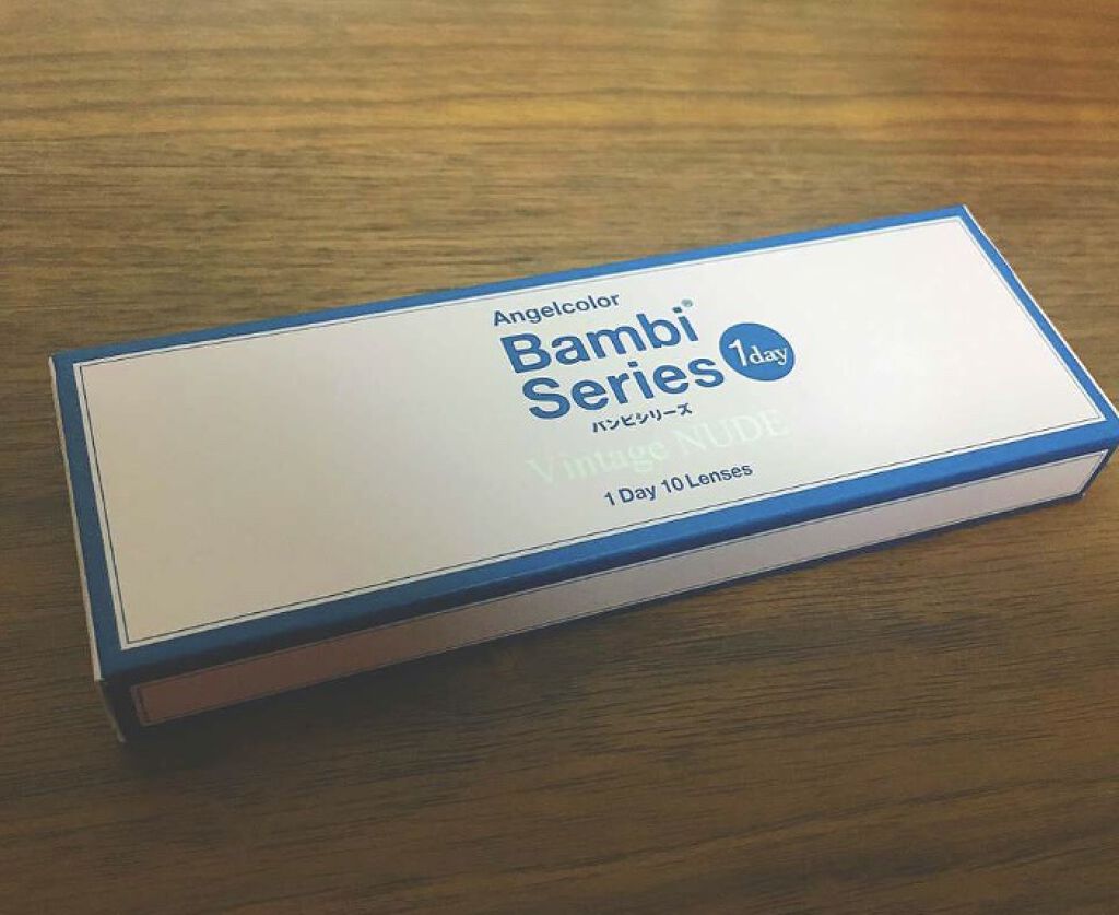 Angelcolor Bambi Series Vintage 1day ヴィンテージヌード/AngelColor/ワンデー（１DAY）カラコンを使ったクチコミ（1枚目）