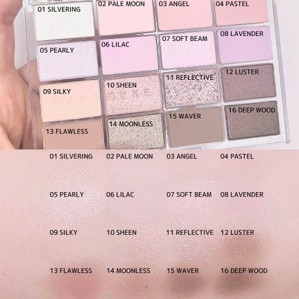 ソフトブラーリングアイパレット/wakemake/アイシャドウパレットを使ったクチコミ(4枚目)