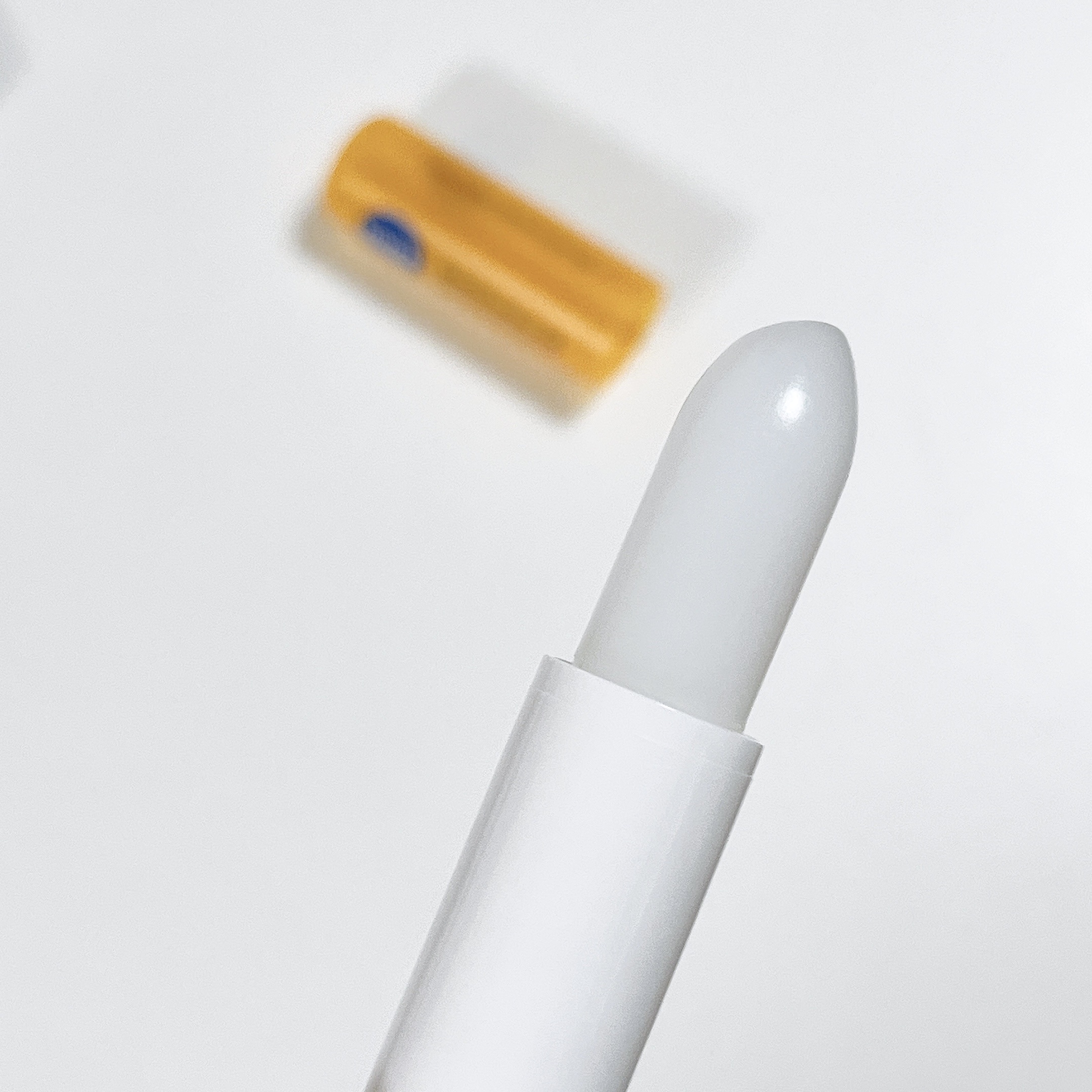 ニベア モイスチャーリップ UVのクチコミ「リップメイク前に仕込む☀️
UVカットリップクリーム🙌🏻

🏷️ニベア モイスチャーリップ U.....」（3枚目）