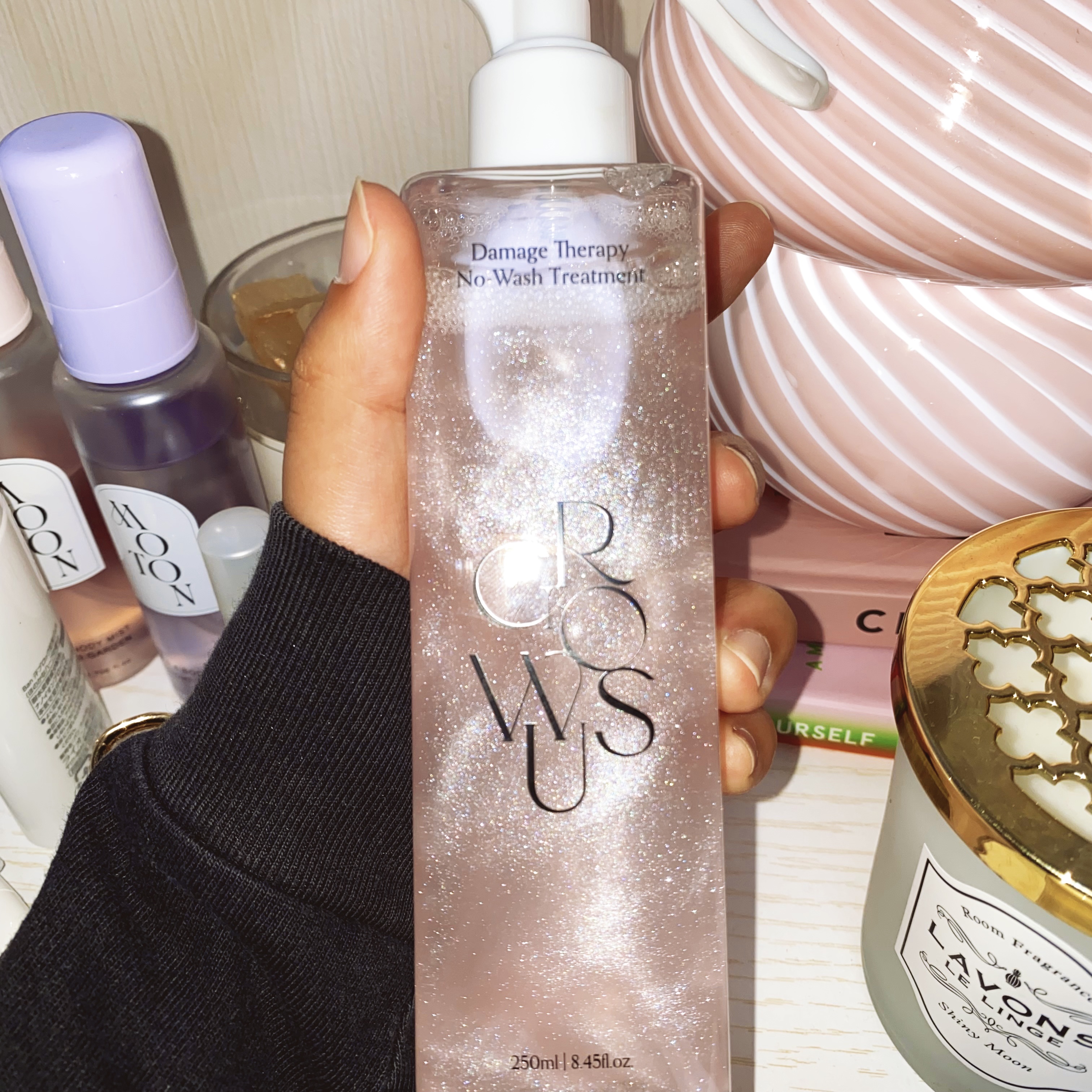 洗い流さないトリートメント/GROWUS/アウトバストリートメントを使ったクチコミ（1枚目）