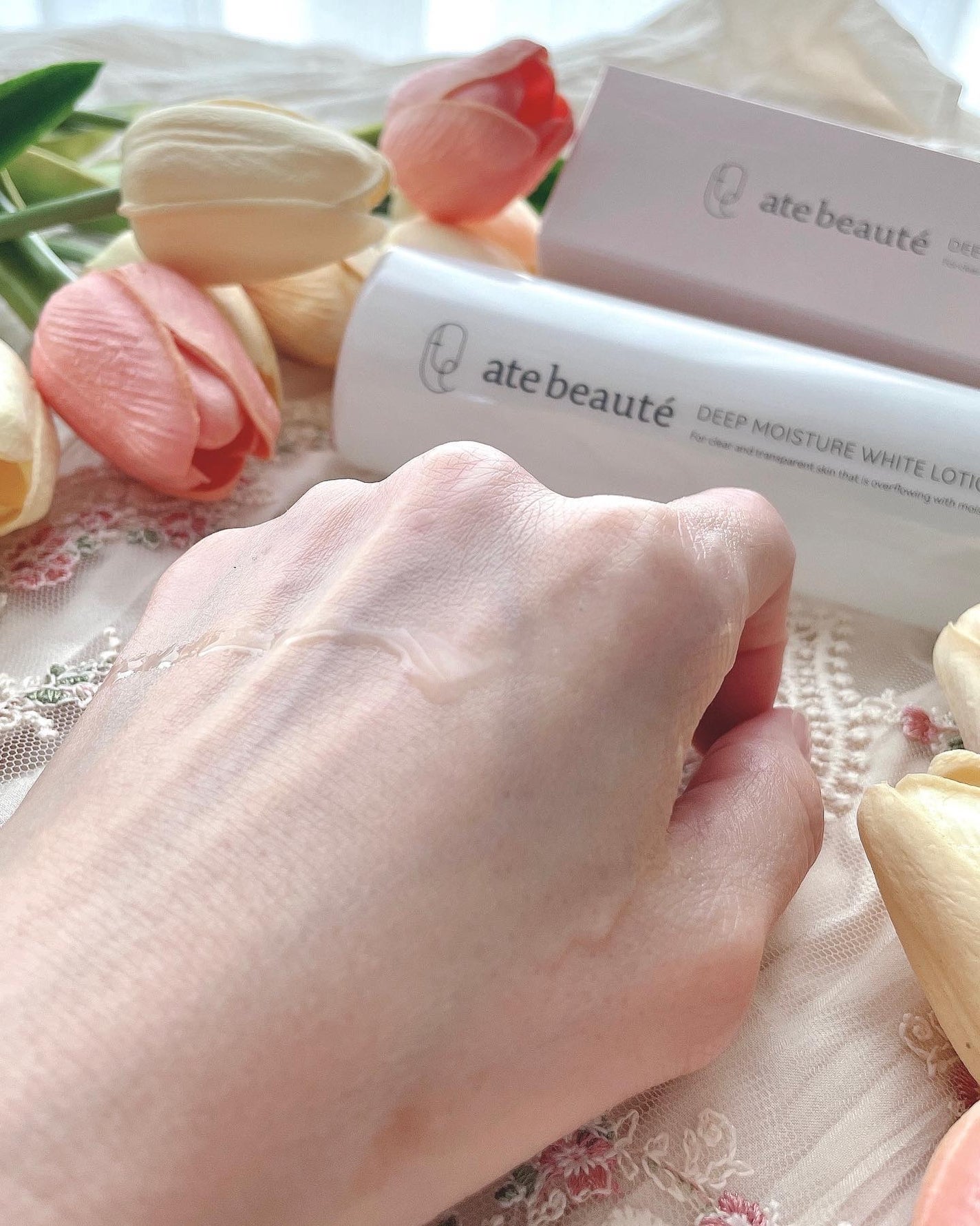 ディープモイスチャーホワイトローション/atebeaute/化粧水を使ったクチコミ(2枚目)