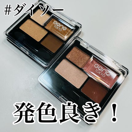 リラクシーアイシャドウ/GENE TOKYO/アイシャドウパレットを使ったクチコミ(5枚目)