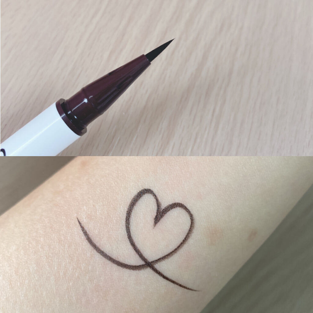 リキッドアイライナー/＆be/リキッドアイライナーを使ったクチコミ（2枚目）