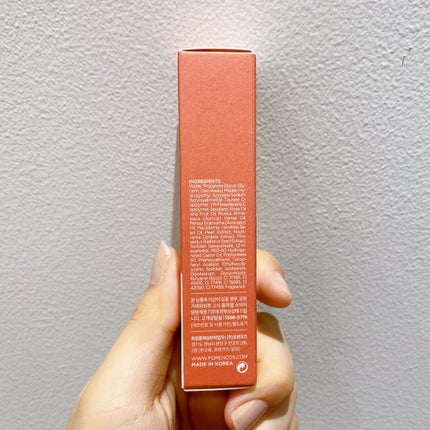 タトゥーグラスティント/フォレンコス/リップティントを使ったクチコミ(3枚目)