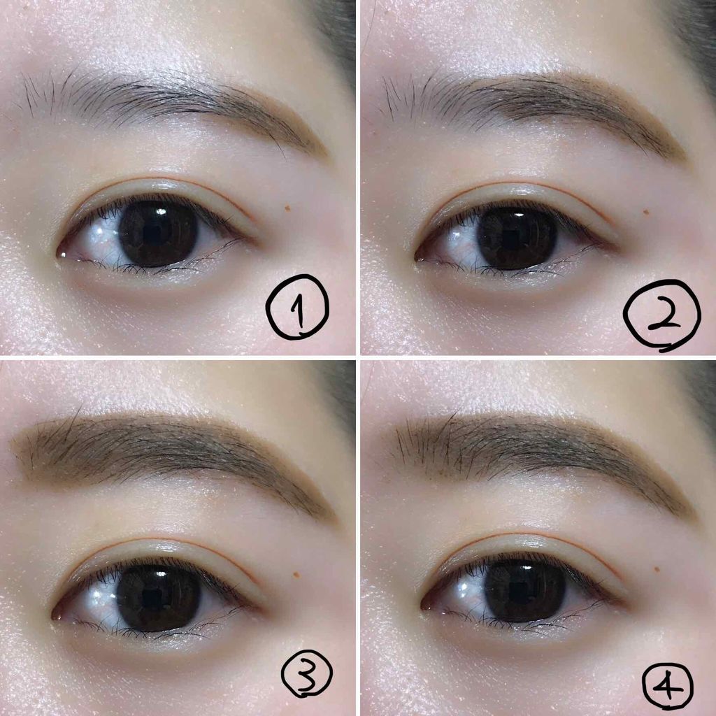 カラーチェンジアイブロウ/キャンメイク/眉マスカラを使ったクチコミ(4枚目)