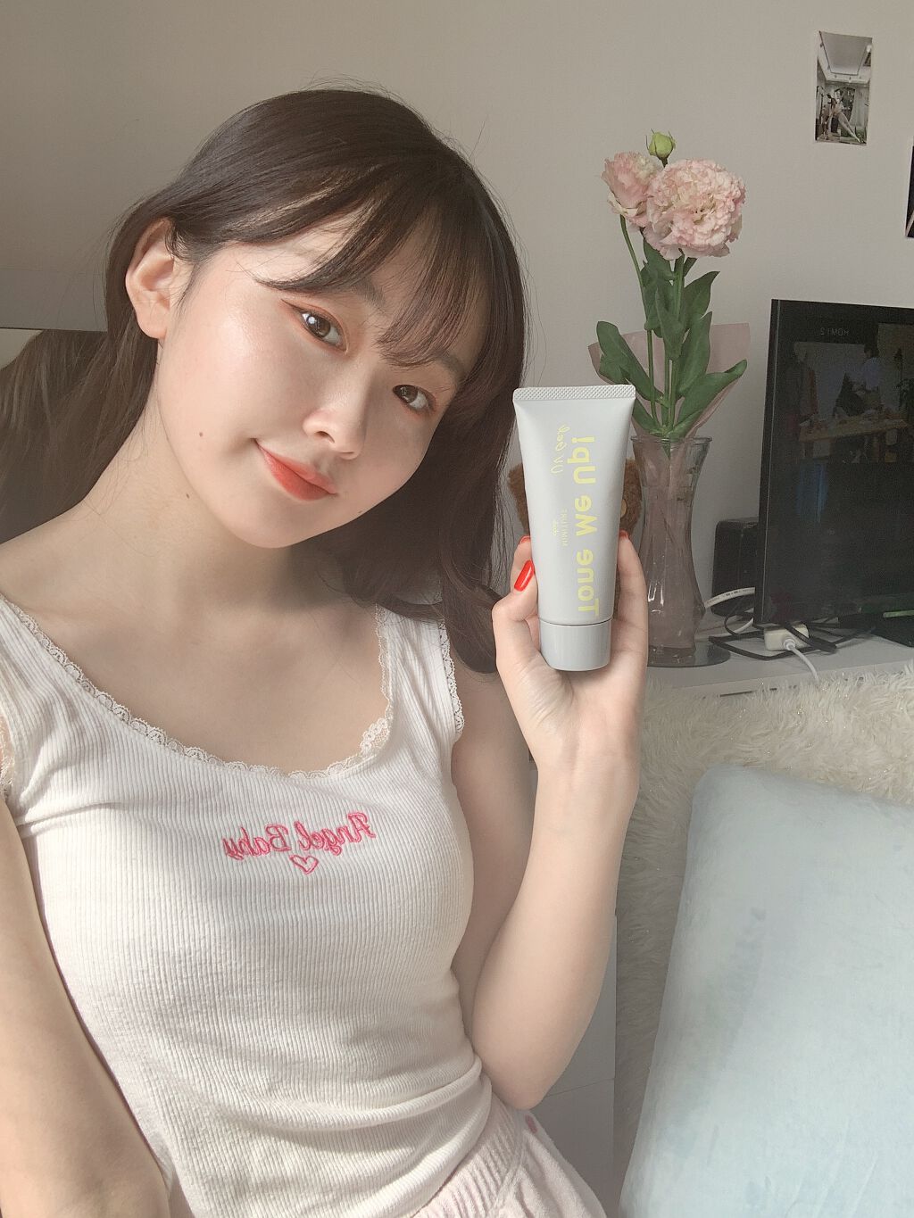 ミミチュール トーンミーアップ ＵＶジェル/クラブ/日焼け止めジェルを使ったクチコミ（1枚目）