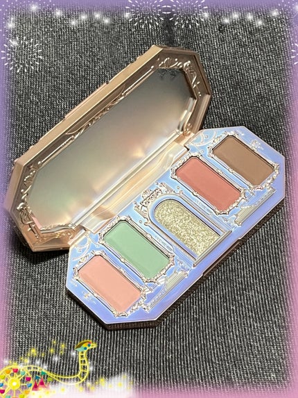 月光人魚シリーズ ジュエリーアイズ/FlowerKnows/アイシャドウパレットを使ったクチコミ(4枚目)