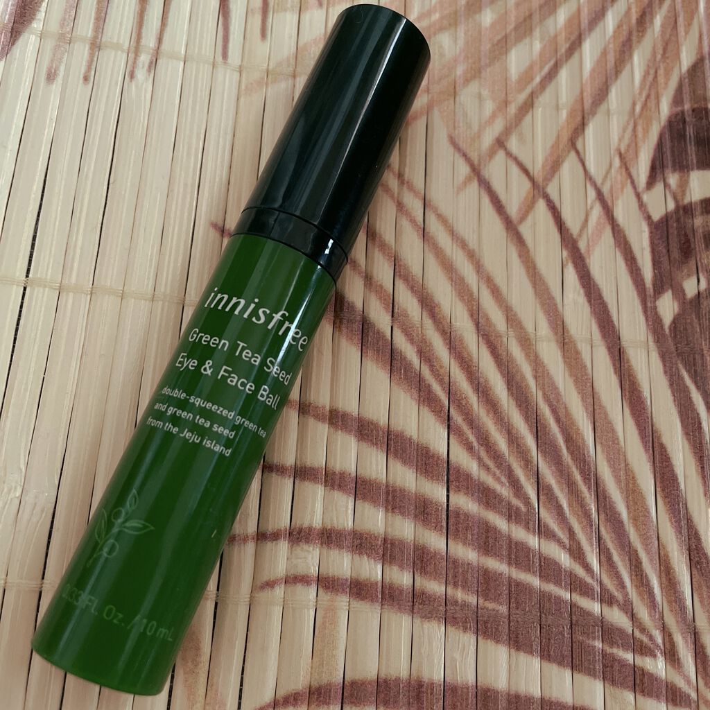 グリーンティーシード アイ＆フェイスボール/innisfree/美容液を使ったクチコミ（3枚目）