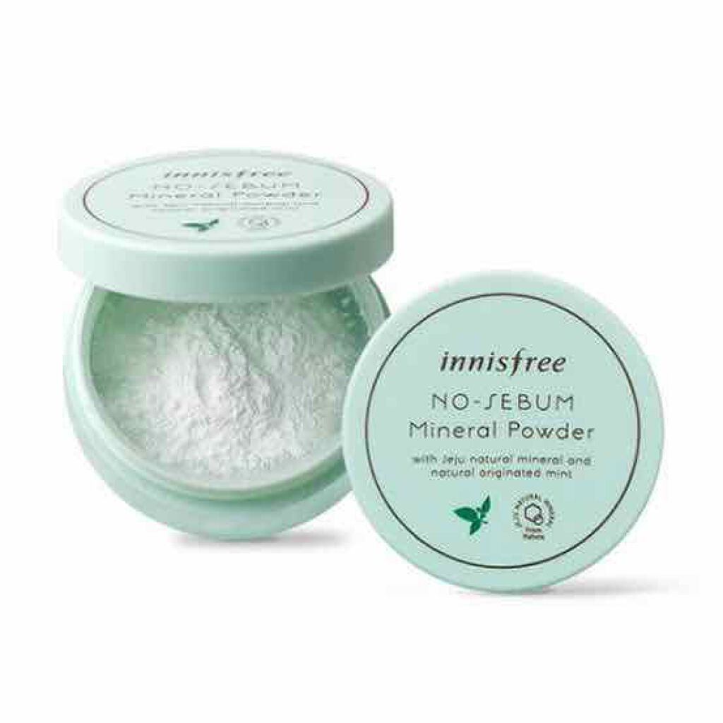 ノーセバム ミネラルパウダー/innisfree/ルースパウダーを使ったクチコミ（1枚目）