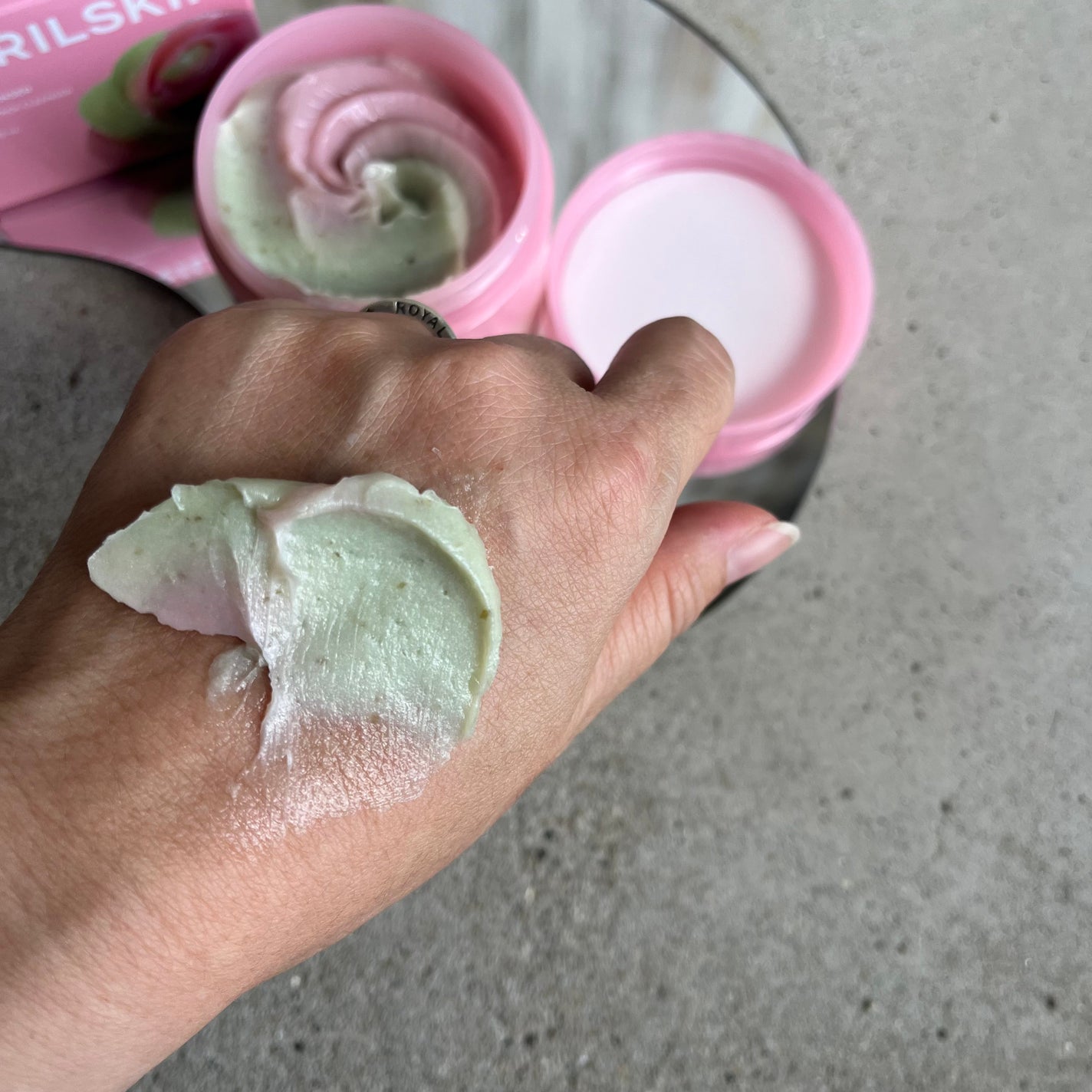 ピンクアロエメレンゲクレンザー/APRILSKIN/その他洗顔料を使ったクチコミ(4枚目)