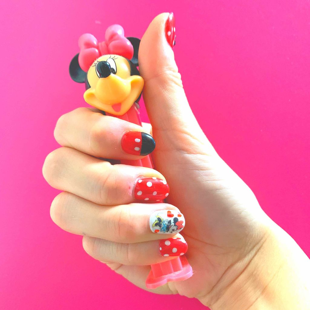 レイナ on LIPS 「もうすぐで2020年、子年なのでミッキー&ミニーネイルにしまし..」(1枚目)