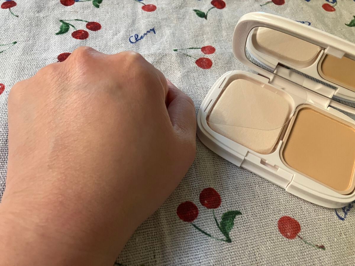 パウダーファンデーション/media luxe/パウダーファンデーションを使ったクチコミ(5枚目)