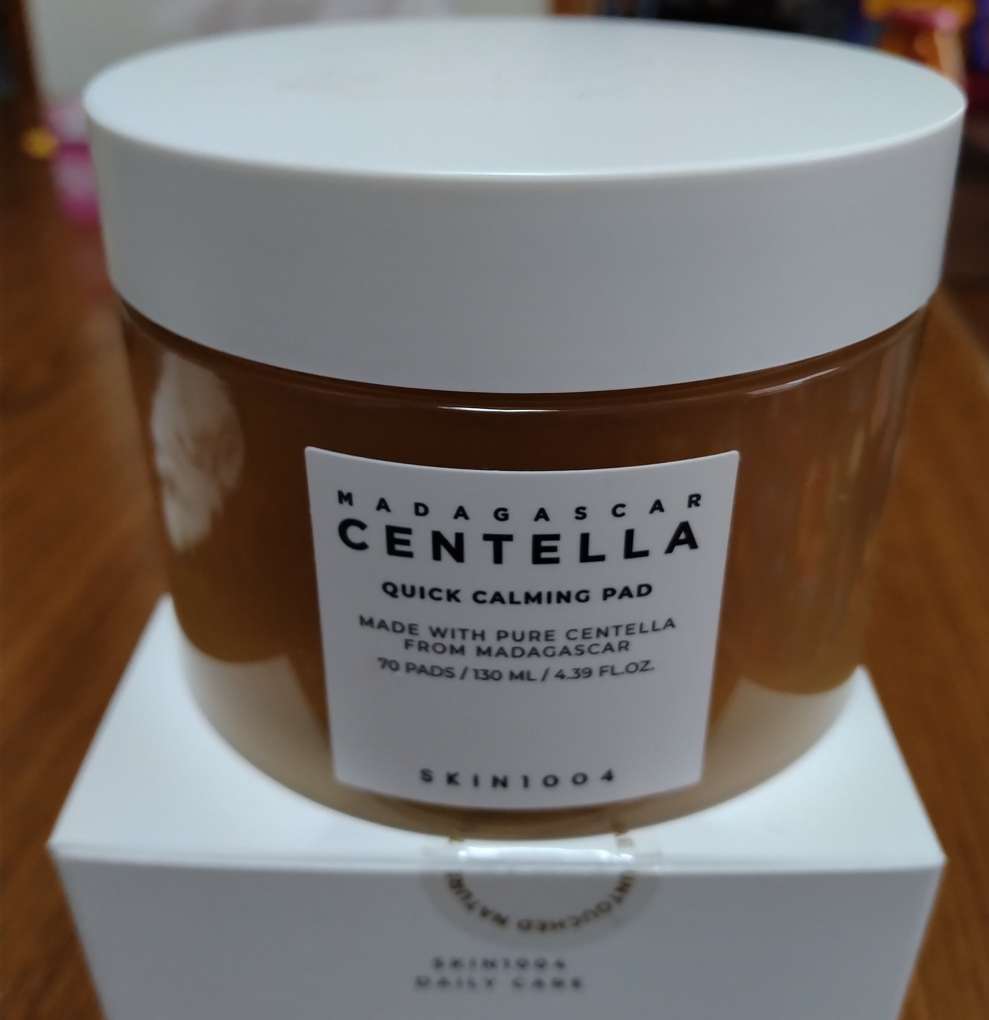 センテラ クイックカーミングパッド/SKIN1004/トナーパッドを使ったクチコミ（1枚目）