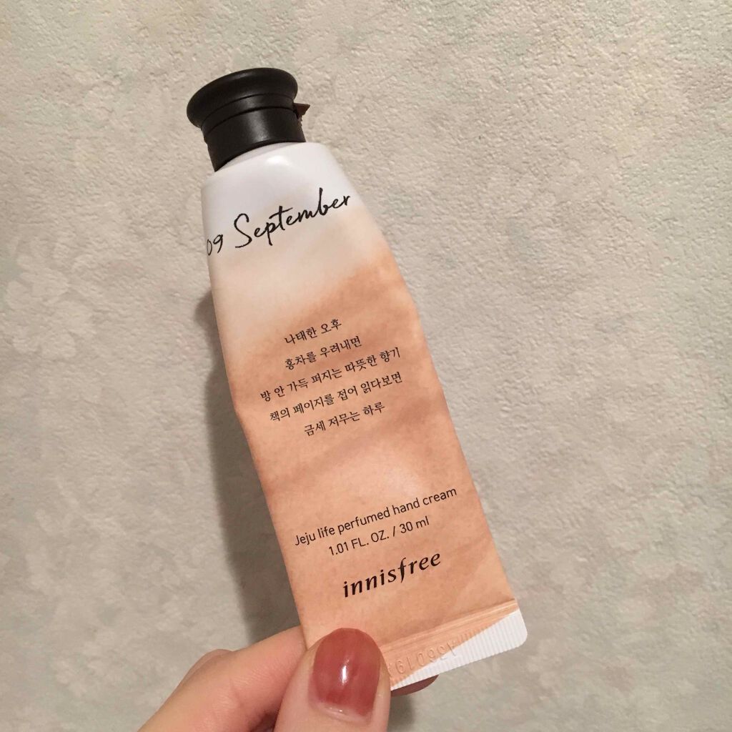 チェジュライフ パフュームド ハンドクリーム N/innisfree/ハンドクリームを使ったクチコミ(1枚目)