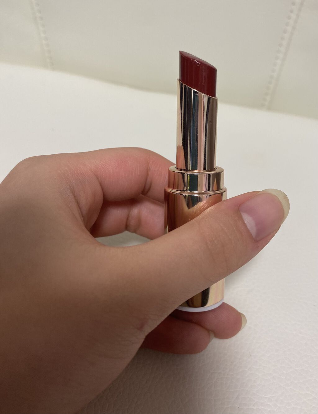 ラプソリュ マドモワゼルシャイン 168 シャインデクラレーション/LANCOME/口紅を使ったクチコミ（2枚目）