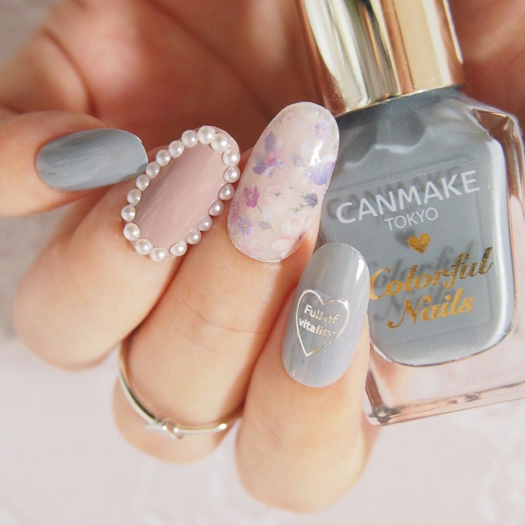 カラフルネイルズ/キャンメイク/マニキュアを使ったクチコミ(4枚目)