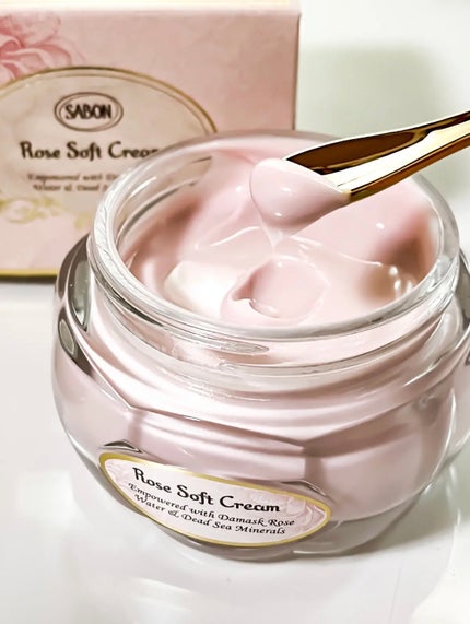ローズソフトクリーム/SABON/フェイスクリームを使ったクチコミ(2枚目)