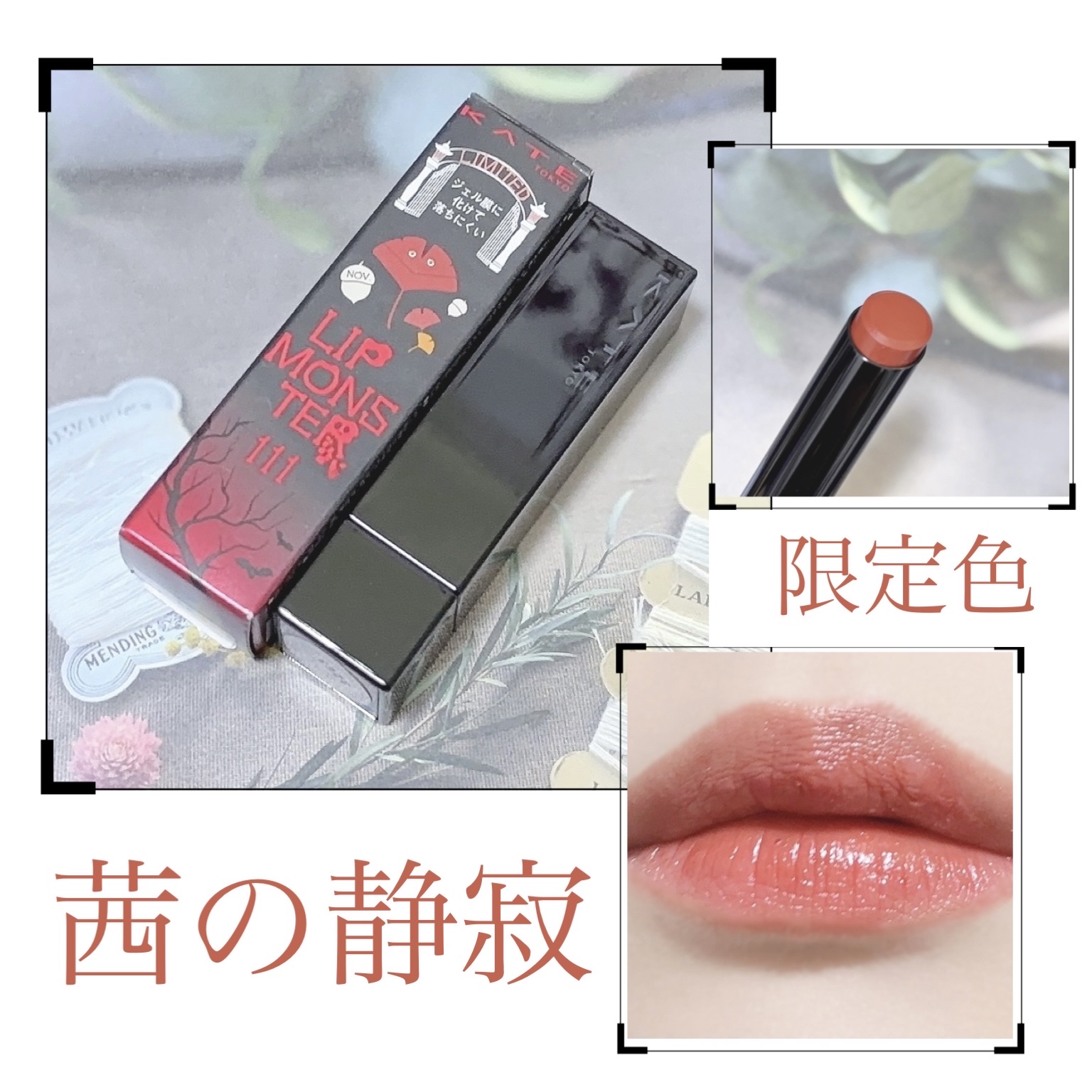 ケイト リップモンスター/KATE/口紅を使ったクチコミ（1枚目）