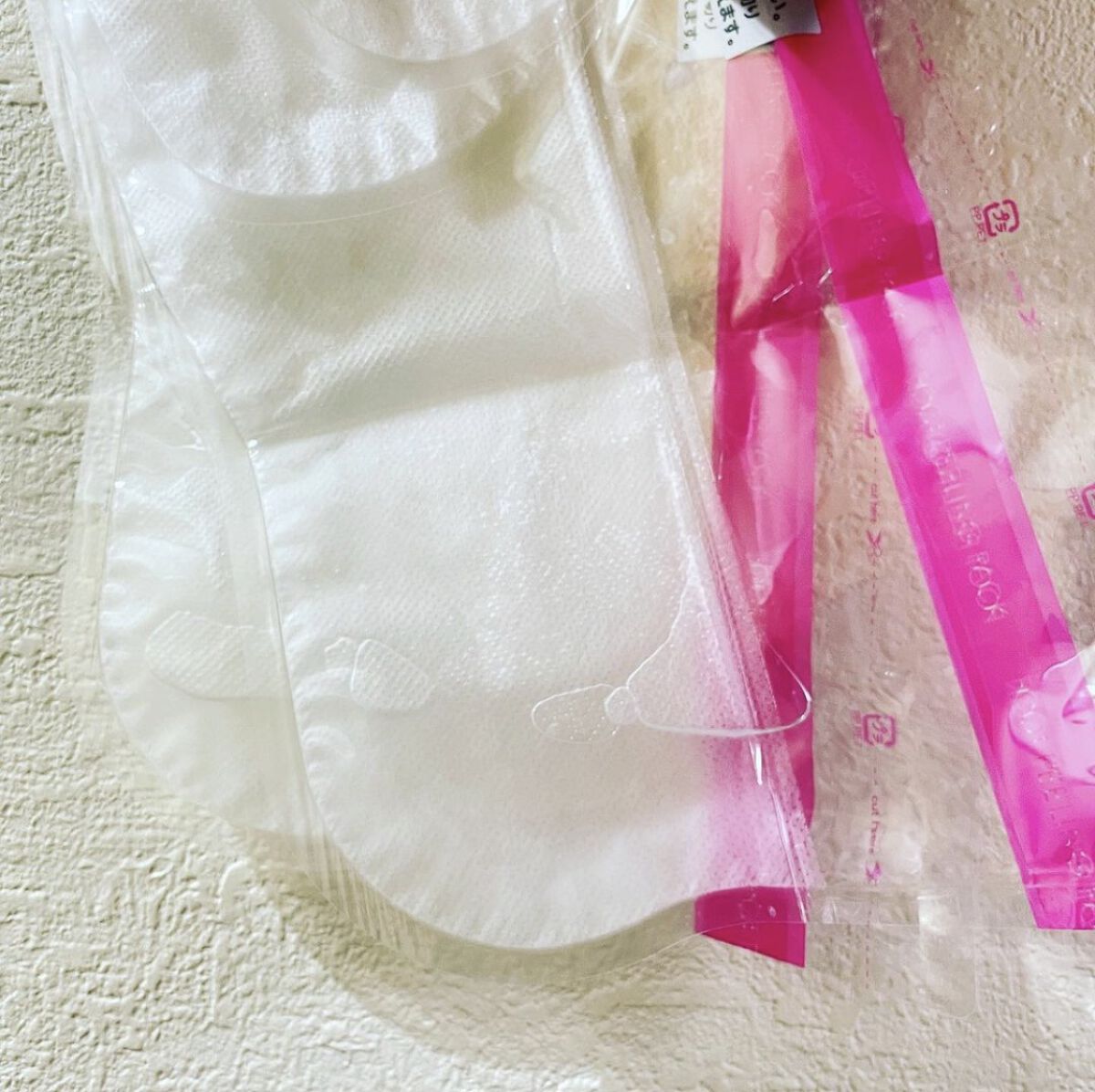 フットピーリングパック ペロリン ローズ/素数/レッグ・フットケアを使ったクチコミ（3枚目）