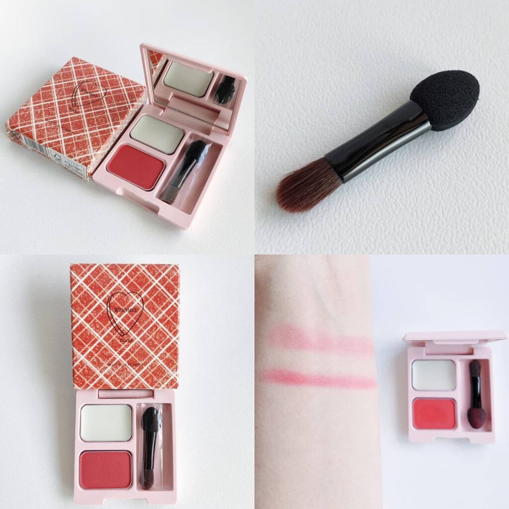 マットリップパウダー/WHOMEE/口紅を使ったクチコミ（3枚目）