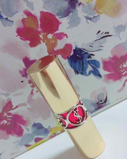 ルージュ ヴォリュプテ シャイン/YVES SAINT LAURENT BEAUTE/口紅を使ったクチコミ(1枚目)